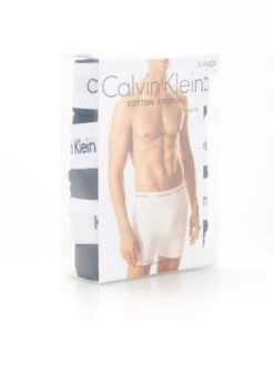 Calvin Klein 3 Pack Boxer Briefs - Black -Barbou Clothing Shop RQ64G SQ4 0000000004 BLACK SLd1