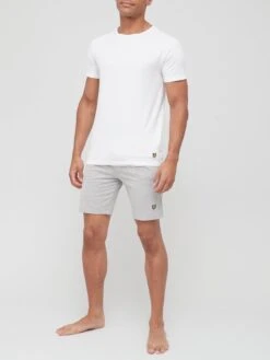 Lyle & Scott Charlie Lounge Set - White/Grey 