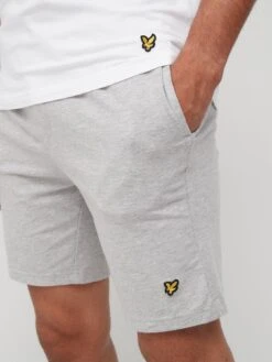 Lyle & Scott Charlie Lounge Set - White/Grey  -Barbou Clothing Shop RRQRJ SQ4 0000000361 WHITE GREY MDd