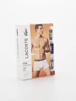 Lacoste Sportswear 3 Pack Boxers - Grey -Barbou Clothing Shop RTXXC SQ4 0000000005 GREY SLd1