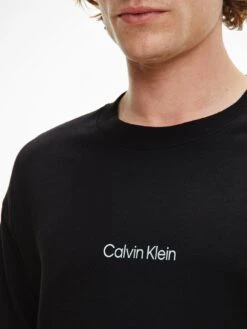 Calvin Klein Modern Structure Lounge Sweatshirt - Black -Barbou Clothing Shop RW6RD SQ4 0000000004 BLACK MDd