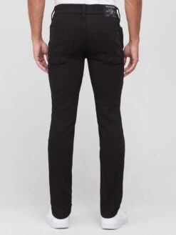 TRUE RELIGION Rocco Slim Fit Jeans - Black -Barbou Clothing Shop T36P3 SQ4 0000015985 BODY RINSE BLACK MDb