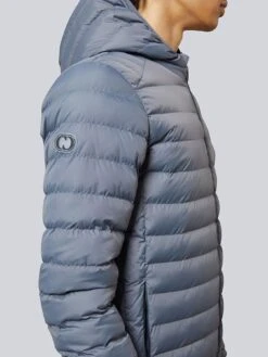 Criminal Damage Racer Padded Jacket - Charcoal -Barbou Clothing Shop TC63Y SQ4 0000000071 CHARCOAL MDd