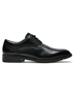 Rockport Sanborn Plain Toe Shoe - Black  -Barbou Clothing Shop TFGX4 SQ6 0000000004 BLACK SLd