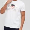 GANT Archive Shield Large Logo T-Shirt - White
