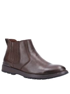 Hush Puppies Gary Chelsea Boot - Brown