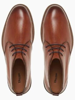 Dune London Lace Up Chukka Boot -Barbou Clothing Shop TMNDG SQ4 0000000011 TAN SLt