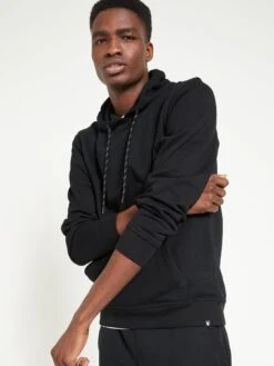 Everyday Essential Overhead Hoodie - Black