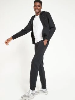 Everyday Essentials Zip Through Hoodie - Black -Barbou Clothing Shop TNEAW SQ5 0000000004 BLACK MDd1