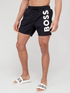 BOSS Octopus Swim Shorts - Black