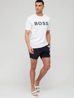 BOSS Octopus Swim Shorts - Black -Barbou Clothing Shop TTEMU SQ3 0000000004 BLACK MDo
