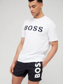 BOSS Octopus Swim Shorts - Black -Barbou Clothing Shop TTEMU SQ4 0000000004 BLACK MDd
