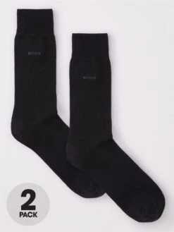 BOSS Bodywear Classic Socks (2 Pack) - Black