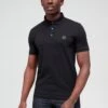 BOSS Passenger Slim Fit Polo Shirt-Black