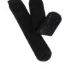 TOTES Recycled Thermal Brushed Twist Original Slipper Sox - Black