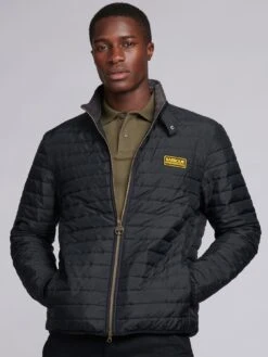 Barbour International Mind Quilted Jacket - Black