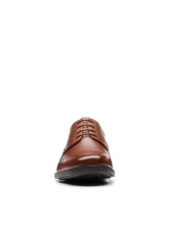 Clarks Howard Walk Shoes - Dark Tan -Barbou Clothing Shop TURT9 SQ6 0000000847 DARK TAN SLd