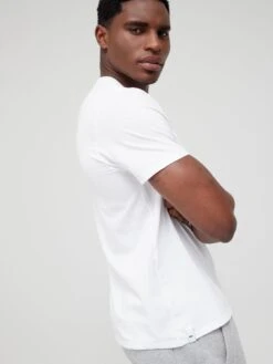 Lacoste 3 Pack T-shirts - White -Barbou Clothing Shop TYERY SQ5 0000000013 WHITE MDd