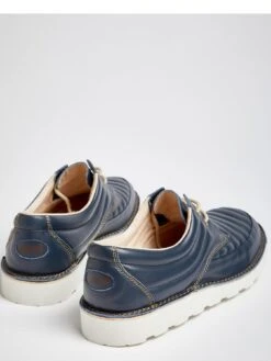 Pod Lace Up Shoe - Navy -Barbou Clothing Shop TYNAX SQ4 0000000048 NAVY SLt