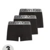 Calvin Klein 3 Pack Trunks - Black