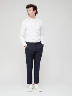 Farah Adjustable Waist Smart Trousers - Navy -Barbou Clothing Shop UDHUU SQ3 0000000048 NAVY MDo