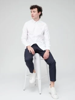 Farah Adjustable Waist Smart Trousers - Navy -Barbou Clothing Shop UDHUU SQ5 0000000048 NAVY MDd1