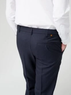 Farah Adjustable Waist Smart Trousers - Navy -Barbou Clothing Shop UDHUU SQ6 0000000048 NAVY MDd2