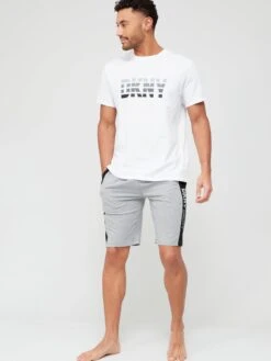DKNY Fisher Cats Lounge T-Shirt - White -Barbou Clothing Shop UE9NH SQ3 0000000013 WHITE MDo