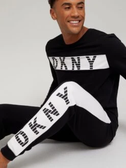 DKNY Rays Loungepants - Black -Barbou Clothing Shop UEA7U SQ4 0000000004 BLACK MDd