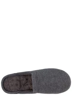 TOTES Waffle Mule With 360 Comfort & Pillowstep Slipper - Dark Grey -Barbou Clothing Shop UHHKR SQ4 0000000070 DARK GREY SLt