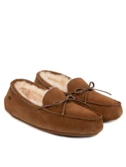 Just Sheepskin Torrington Sheepskin Moccasin Slipper
