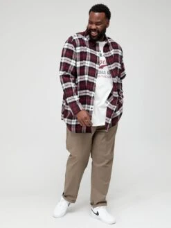 Jack & Jones Plus Large Logo T-Shirt - Cloud Dancer -Barbou Clothing Shop UJRNK SQ3 0000001181 CLOUD DANCER MDo