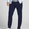 Jack & Jones Jack & Jones Dave Slim Fit Chinos - Navy Blazer