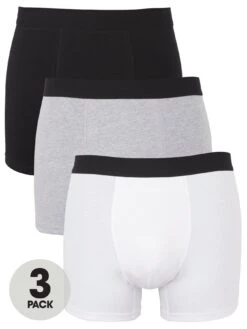 Everyday Trunk (3 Pack) - White/Grey/Black