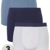 Everyday Trunk (3 Pack) - White/Blue/Navy