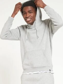 Everyday Essential Overhead Hoodie - Grey Marl