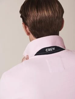 Crew Clothing Classic Pique Polo - Pastel Pink -Barbou Clothing Shop UNNJ9 SQ5 0000002198 PASTEL PINK MDd1