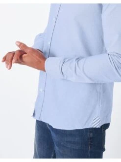 Crew Clothing Slim Fit Oxford Shirt - Sky Blue -Barbou Clothing Shop UNNJY SQ5 0000000377 SKY BLUE MDd1