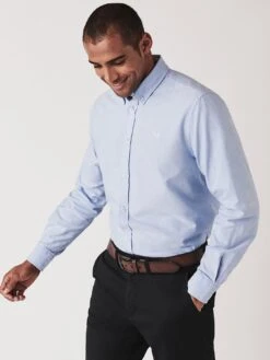 Crew Clothing Classic Fit Oxford Shirt - Sky Blue