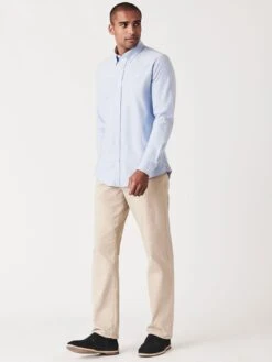 Crew Clothing Straight Fit Chino -Barbou Clothing Shop UNNV3 SQ3 0000000053 STONE MDo