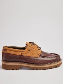 Pod Bellamy Boat Shoe - Brown