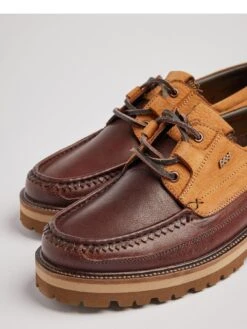 Pod Bellamy Boat Shoe - Brown -Barbou Clothing Shop UQBXR SQ3 0000000143 BROWN SLf