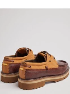 Pod Bellamy Boat Shoe - Brown -Barbou Clothing Shop UQBXR SQ4 0000000143 BROWN SLt