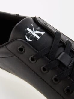 Calvin Klein Jeans Classic Cupsole Lace Up Trainers - Black 11 Calvin Klein Jeans Classic Cupsole Lace Up Trainers - Black -Barbou Clothing Shop URTXB SQ6 0000000004 BLACK SLd