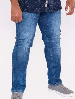D555 Taurus 1959 Fit Stretch Jeans - Stonewash