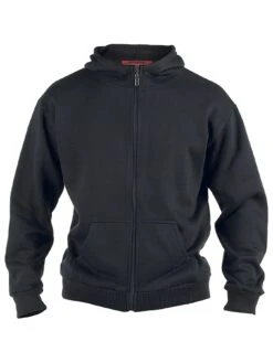 D555 Cantor-Rockford Zip Through Hoodie - Black -Barbou Clothing Shop UV2G2 SQ3 0000000004 BLACK MDo