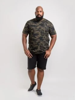 D555 Gaston Camouflage Printed T-shirt - Multi -Barbou Clothing Shop UV2H2 SQ3 0000000029 MULTI MDo