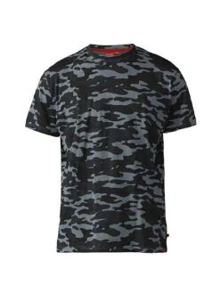 D555 Gaston Camouflage Printed T-shirt - Multi -Barbou Clothing Shop UV2H2 SQ6 0000000029 MULTI MDd2