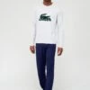 Lacoste Pyjama Set - Navy/Grey