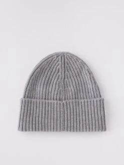 Lacoste Logo Wool Beanie - Grey  -Barbou Clothing Shop UV9CB SQ4 0000000005 GREY SLd1